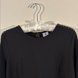 Julia Jordan Black Dress with Embellished Details